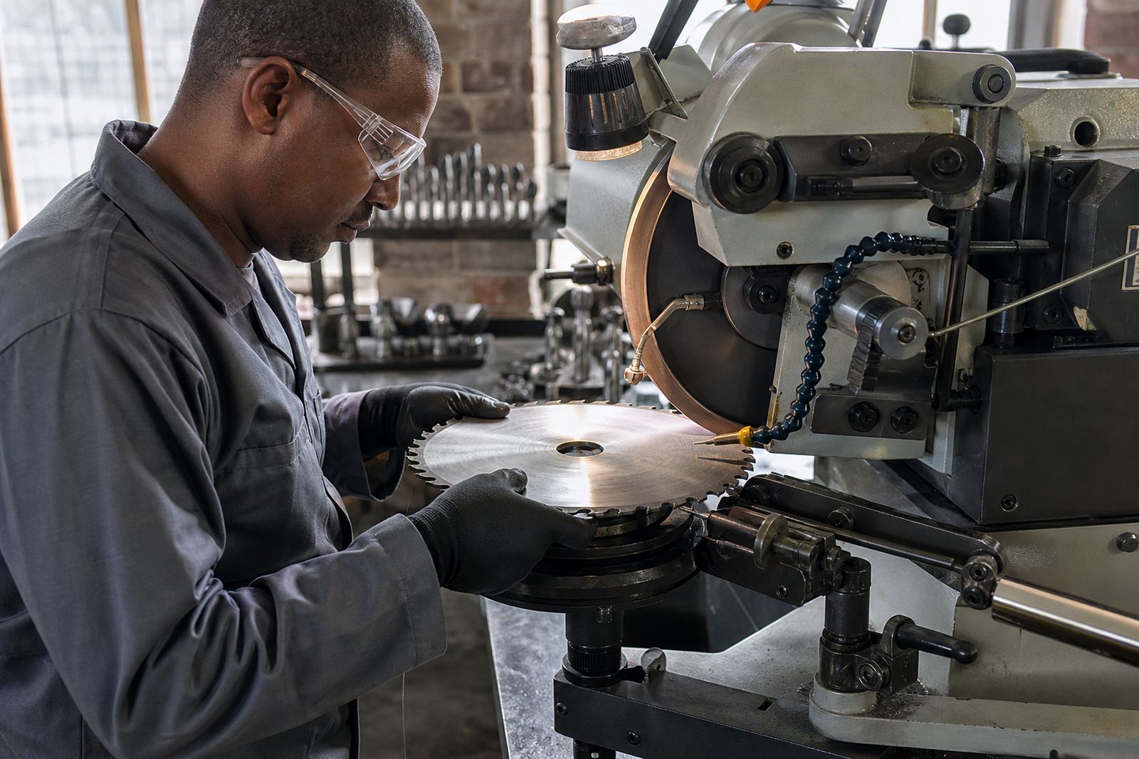 Saw Blade Sharpening